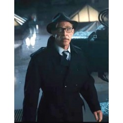 J K Simmons Justice League Commissioner Gordon Coat